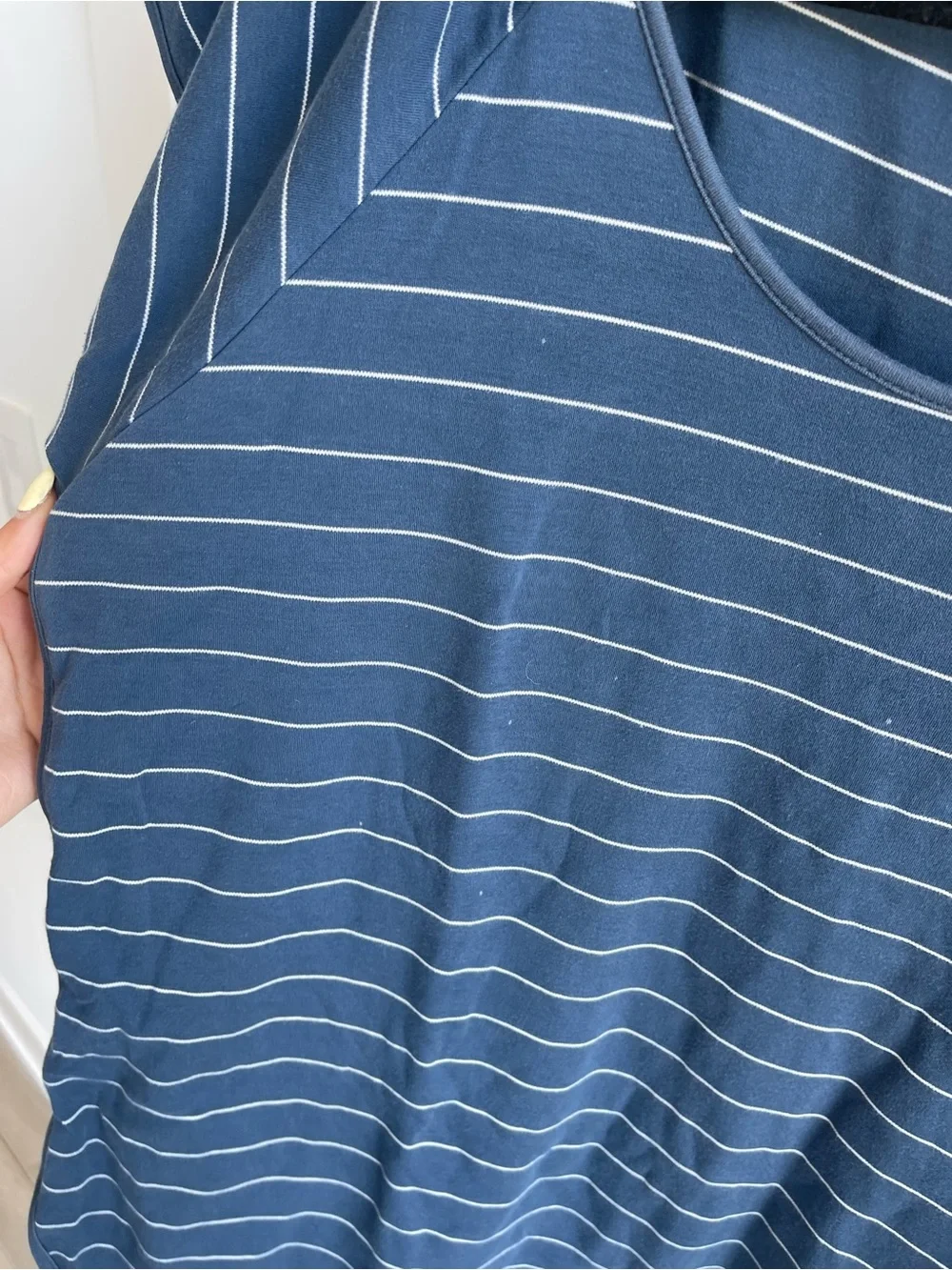 LAKE Blue Striped Pajama Matching Set